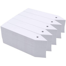 Plant Tags,Plastic Plant Nursery Garden Labels Pot Garden Stake Tags(500 Pcs,White)