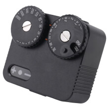 Light Meter II Cold Shoe per Fotocamera DSLR Light Meter 12 Velocità 'Otturatore Accessori Fotografici (Nero)