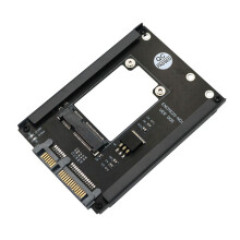 MSATA SSD to 2.5Inch  3.0 III Adapter Card with Frame Bracket Support Full Size MSATA SSD 6Gps for Desktop Computer