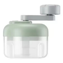 Multifunctional Vegetable Slicer Small Food Processor Hand-Crank Food Chopper Mincer Tool Garlic Kitchen Gadgets B 100ML