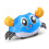 Pull Back Children Crab Toy – Interactive, Cute Blue Crawling Baby Toy 12.3cm 9