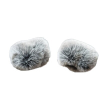 2Pcs for ZOOM H1essential Essential Recorder Mic Wind Cover Fur Cover Microphone Cover