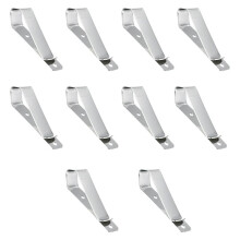 10pcs Garage Door Remote Visor Clip Remote Visor Clips Replacement for Garage Door Remote Openers