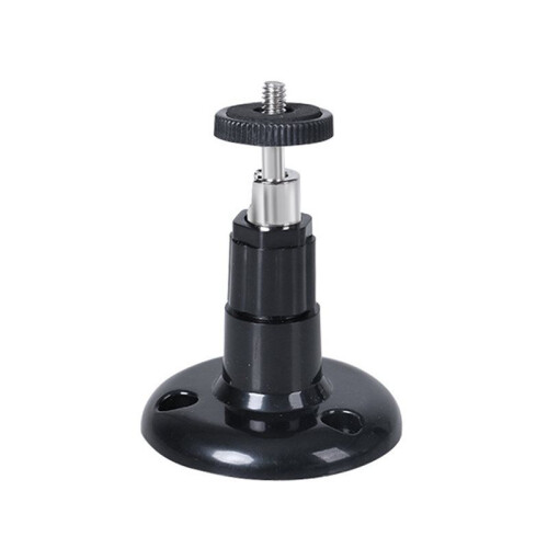 Adjustable Wall Mount Bracket for Ring Indoor Cam/Stick  Cam 360 Rotation Indoor/Outdoor Use Black