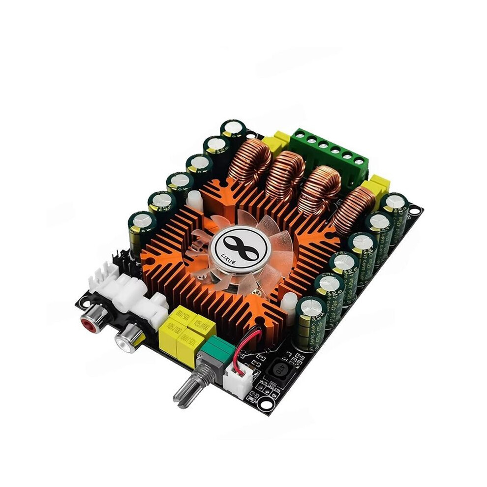 Tda7498e 2.0 High Power Digital Power Amplifier Board 160Wx2 Stereo Amplifier Board Support Btl 220W With Cooling Fan 6032318638877