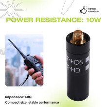 SCH-32 Dreiband-Miniantenne, 4,5 cm, HAM-Daumen-Kurzantenne, 145/435/900 MHz für Handheld-Walkie-Talkie, SMA-Buchse