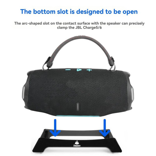 TXESIGN Acrylic Desktop Speaker Bracket for  Charge 5 for  Charge 6 Stand Speaker Holder Base Support Frame Rack B 2