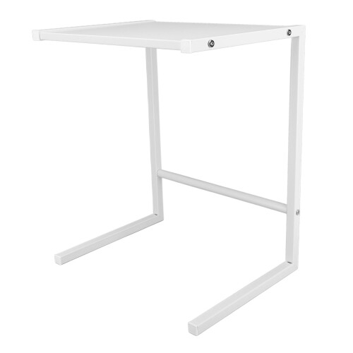 Easy To Install Expandable Cabinet Shelf Organizer With Vertical Stackable Design And Sturdy Construction, Multifunctional Storage Shelves For 1