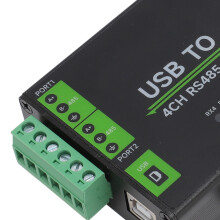 Industrial USB to 4-Way RS485 Adapter