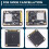 2X High Precision RTK Base Station Board Quectel LC29H Dual Frequency L1/L5 Positioning Module Output RTCM Data LC29HDA 7