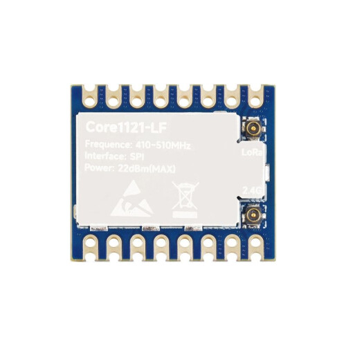 Core1121 LF LoRa Module LR1121 Chip Long-Range Communication Anti-Interference Suitable for Sub-GHz Band A 1