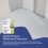 Chicco Next2Me Essential Starter Bundle with Next2Me Essential Bedside Crib, Night Breeze Mattress Protector and Crib Set 2 Pieces (2 sheets) Air 5