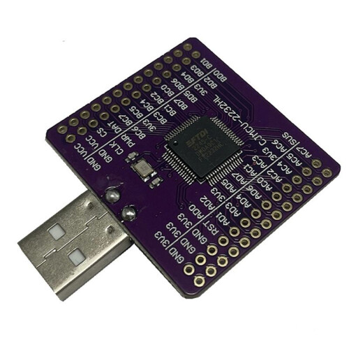FT2232HL USB Turn UART/FIFO MCU - 2232 / SPI, I2C/JTAG/RS232 Dual Channel Module High Speed 1