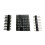 6Pcs MCP23017 Serial Interface Module IIC I2C SPI Bidirectional 16-Bit I/O Expander Pins Serial Interface Module 4