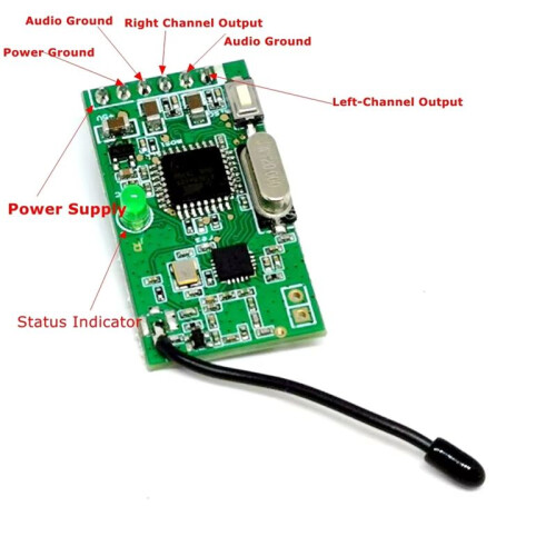 2.4G NRF24L01 Draadloze Digitale Audio Transceiver Module Zender Wifi Luidspreker 1