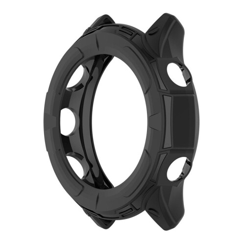 Watch Protective Case for  Forerunner 955 TPU Bumper Cover Semi-Pack Protective Case Black 1