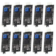 10 St PCF8574 LCD-Skärmadaptermodul IIC I2C LCD1602 2004 IIC Seriellt Gränssnittskort 5V för Robort-Delar