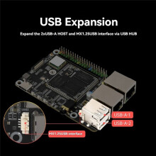 For Luckfox Lyra Pi A RK3506 Linux Board Support MIPI/ Display EMMC-8GB 512MB DDR3L with WIFI