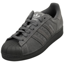 (36 2/3) adidas Superstar II Fashion Trainer Unisex Dunkelgrau