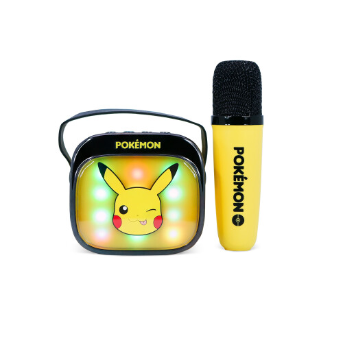 OTL Pikachu Popsing Led Light-Up Wireless Karaoke Speaker & Microphone