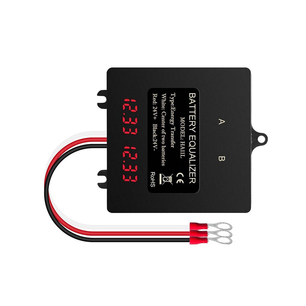 Battery Equalizer Intelligent Battery Balancer For Lead-Acid Lithium Batteries 24V Digital 2X12v Electrical Tool 6032301934412