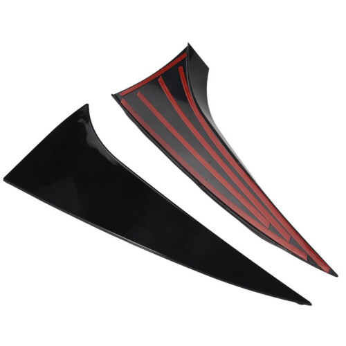 Rear Window Side Spoiler Spoiler Canard Canards Splitter for  IX35 2010-2017