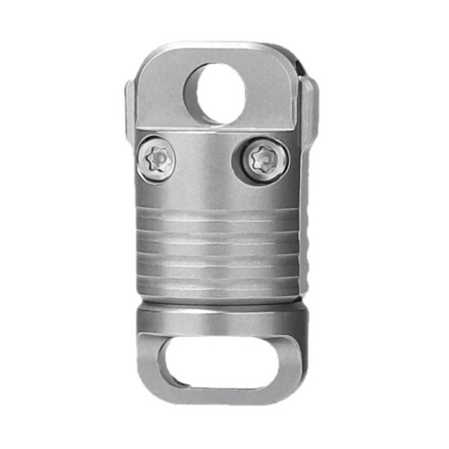 Titanium Alloy Magnetic Keychain 360 Rotatable  Quick Release Buckle Pendant Ultralight Tool