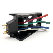2X Tonabnehmer-Headshell-Nadelhalter für Dual TK14 TK181 TK120 TK123 LP-Schallplattenspieler, Phonograph, Plattenspieler-Zubehör