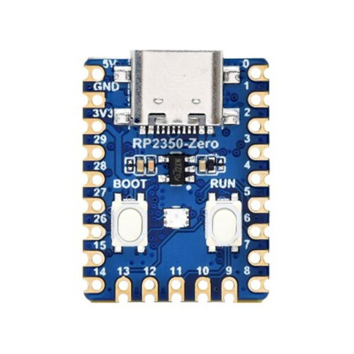 2X RP2350-Zero  Development Board Placa de Desenvolvimento de Microcontrolador Baseada em Microcontrolador para Raspberry Pi Dual-Core 1
