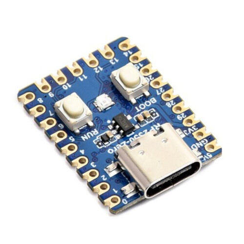 2X RP2350-Zero  Development Board Placa de Desenvolvimento de Microcontrolador Baseada em Microcontrolador para Raspberry Pi Dual-Core 2