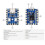 2X RP2350-Zero  Development Board Placa de Desenvolvimento de Microcontrolador Baseada em Microcontrolador para Raspberry Pi Dual-Core 7