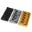 5-String Bass Bridge Body Bottom Through String Spacing 16.5MM Bass Fixed Bridge Black 2