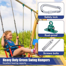 Wooden Concrete Swing Hook Set Expansion Bolts for Porch Playground