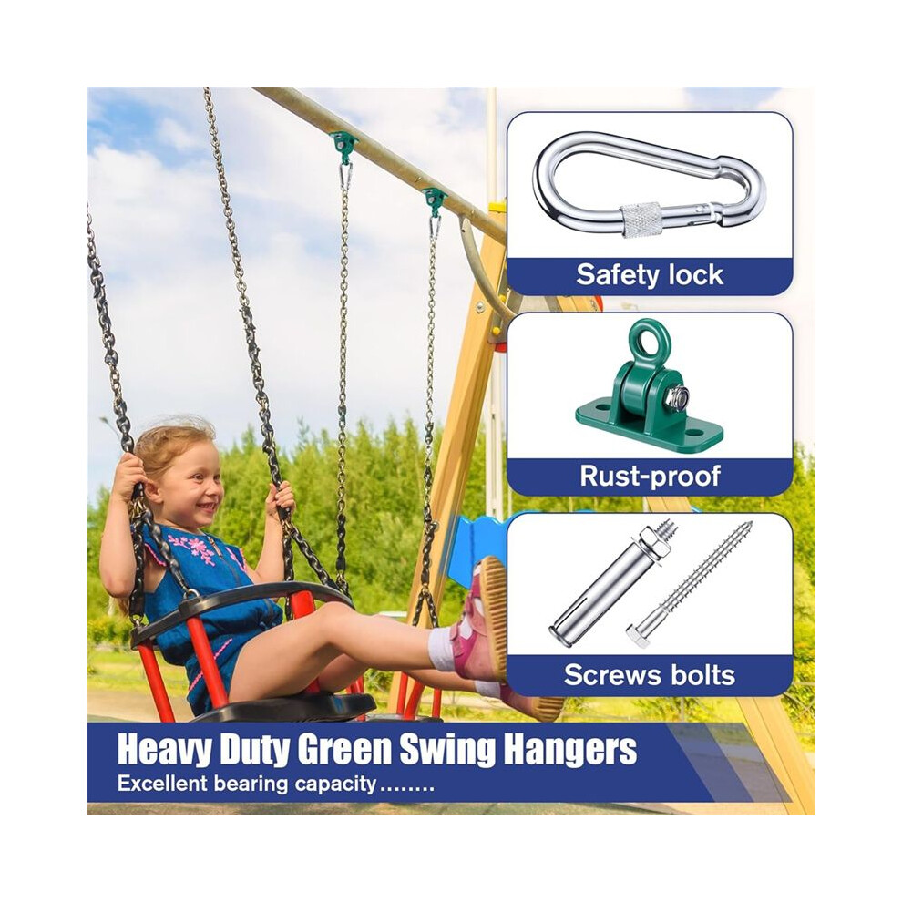 Wooden Concrete Swing Hook Set Expansion Bolts For Porch Playground 4713939476995