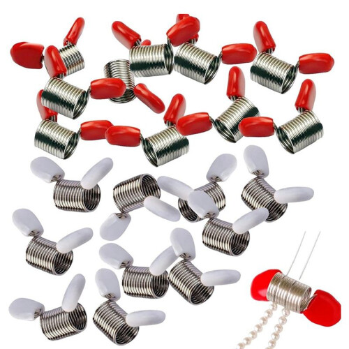 20PCS Bead Stopper, for Jewelry Making Bead  End to Prevent Beads From Falling (Large) 1