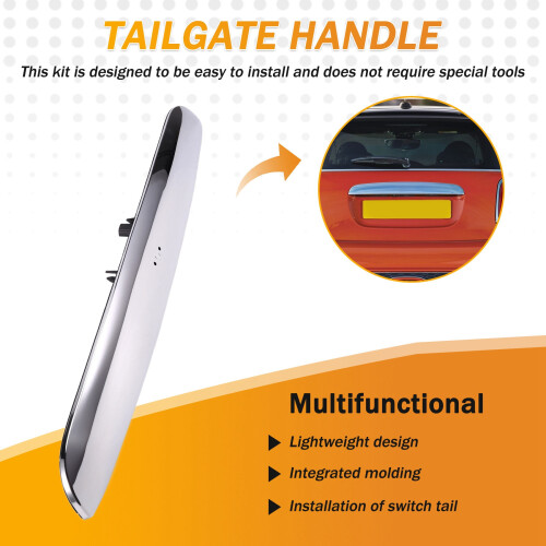 51137362125 Chrome Tailgate Handle  for   One/Cooper/S (F55/F56/F57) 2