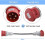 5Pin Adapter Plug 32A to 16A Coupling Socket [3-Phase,400V] Hose Cable High Current Adapter ,Protection Class IP44 3