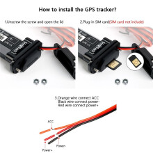 ST-901 Waterdichte  GPS Tracker 2G GPS Auto Tracker Positionering Nauwkeurig Antidiefstalapparaat met Ingebouwde Batterij
