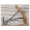 Wooden Handle Boot Hooks Boot Puller, Metal Boot Hooks for Effortless Boot Pulling, Boot Hooks for Cowboy Boots, 2-Pack 6