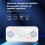 Induction Mouse Repeller Flashing Ultrasonic Mouse Repeller Insect Repeller High Power Portable Mouse Repeller Black B 5