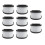 8 Pcs Home Front Filter for Levoit VortexIQ 40-RF Vacuum Cleaner Accessories Cleaner Parts Replacement 2
