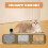 Carpet Protector for Pets,Cat Carpet Protector ,Under Door Mat Cat Carpet Scratch Stopper,Cat Scratch Guard Carpet 3ft 2