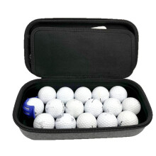 Förvaringslåda för Golfbollar, Skyddsfodral för Golftillbehör, Golftees, Verktygspåse, Golfbollklämma med Krok