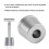 Safety  Stand/Base Aluminum Alloy Regular  Holder ( Not Included) Silver 8