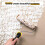 Paint Roller Kit 3 Pcs Texture Sponge Paint Rollers 6 Inch Texture Pattern Roller Brush Tool with Roller Frame 2