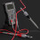 8PC Wire Piercing Probe Insulation Piercing Clip Wire Piercing Tool for Multimeter Voltage Voltmeter Testing 4mm 4
