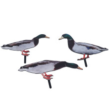 KLU072A+B+C Acryl-Ente Gartenpfahl Outdoor