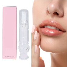 2 pezzi 5 ml rimpolpante per labbra gloss idratante ad alta lucentezza