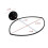 Wall Mount Ball Holder Rugby Stand Cast Iron Save Space Display Rack 2