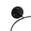 Wall Mount Ball Holder Rugby Stand Cast Iron Save Space Display Rack 6